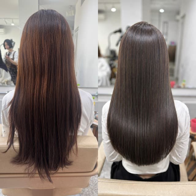 Achieve natural luster with hair quality improvement treatments