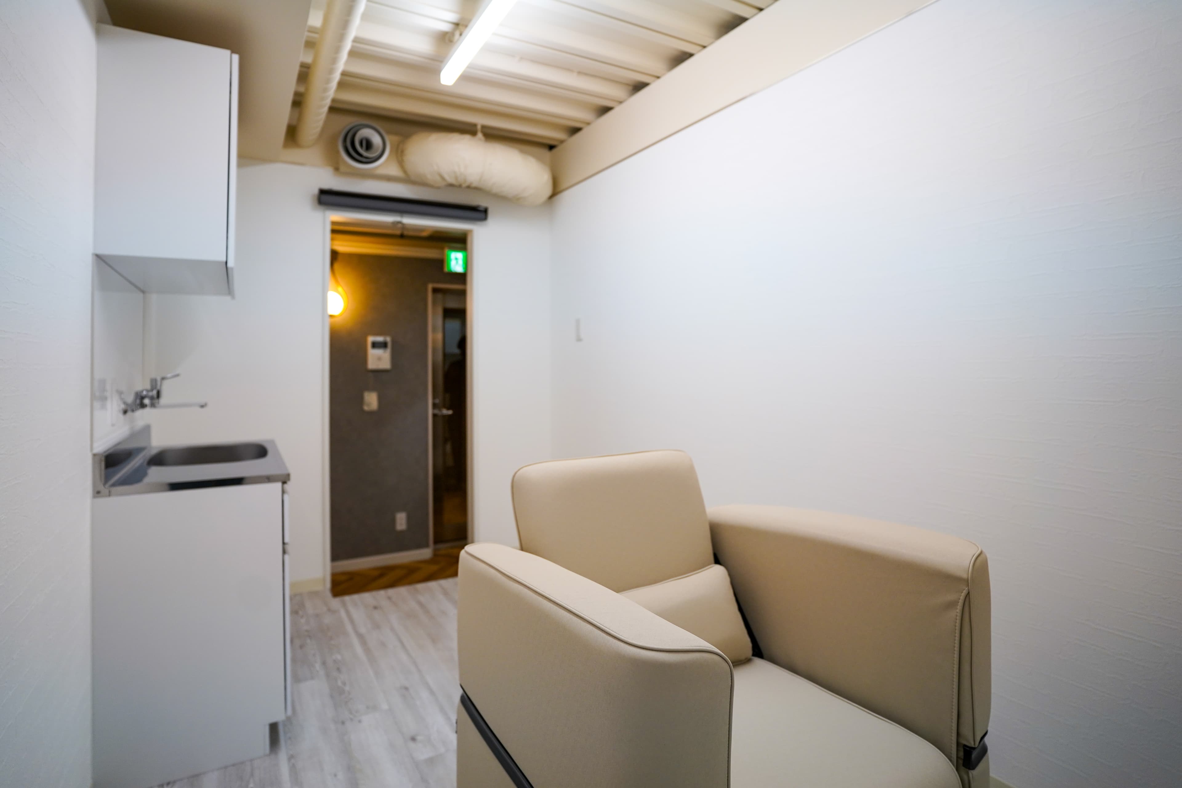 全席個室スペースのマンツーマン施術でご案内