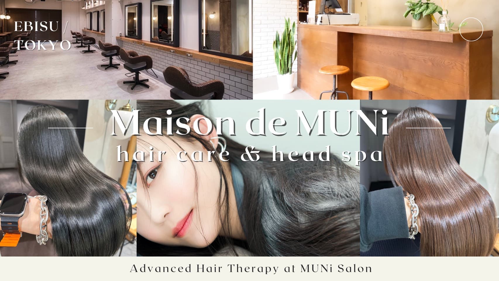 Maison de MUNi EBISU / premium hair care & scalp care