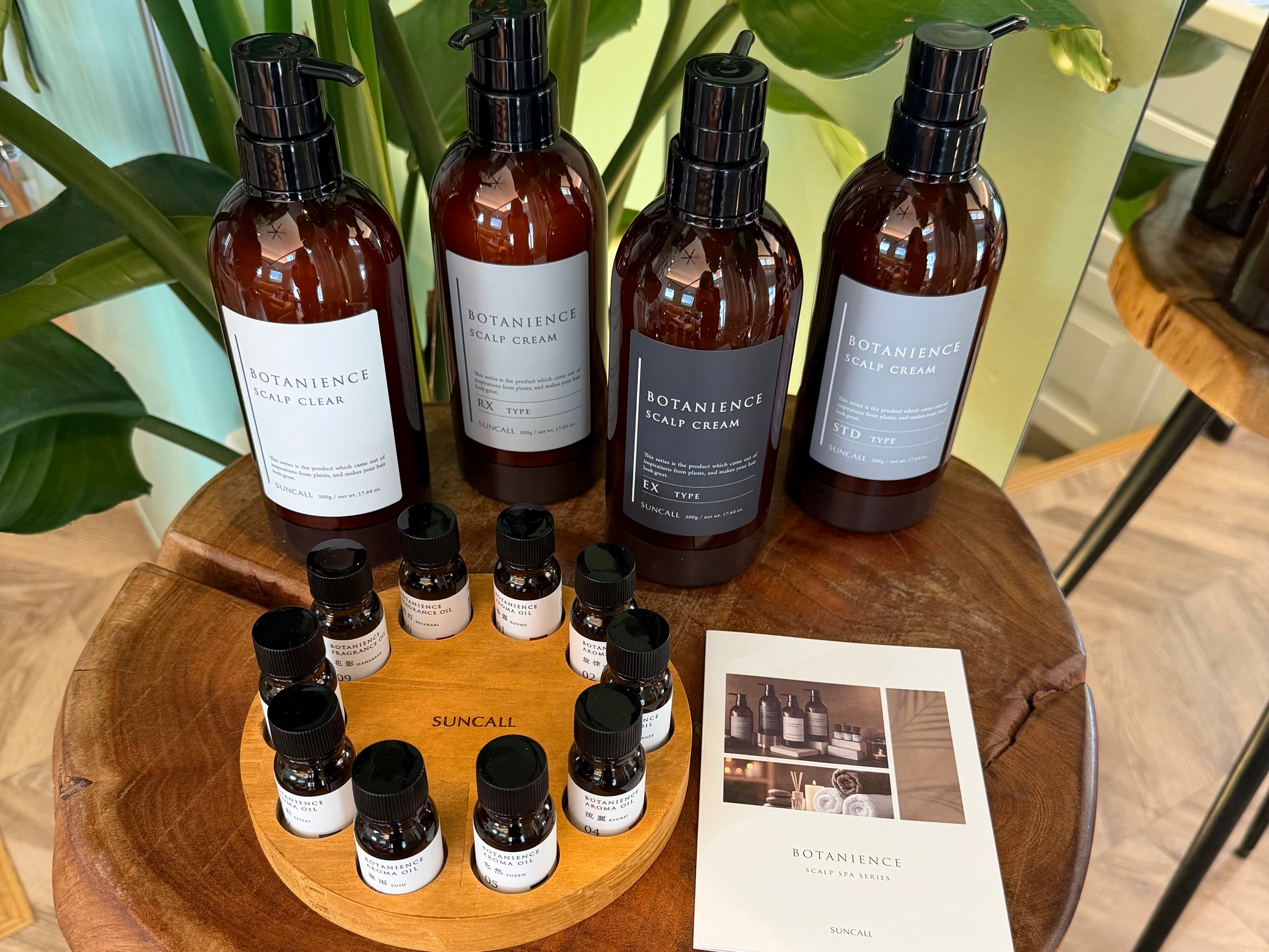 Aroma x scalp care experience to reset travel fatigue