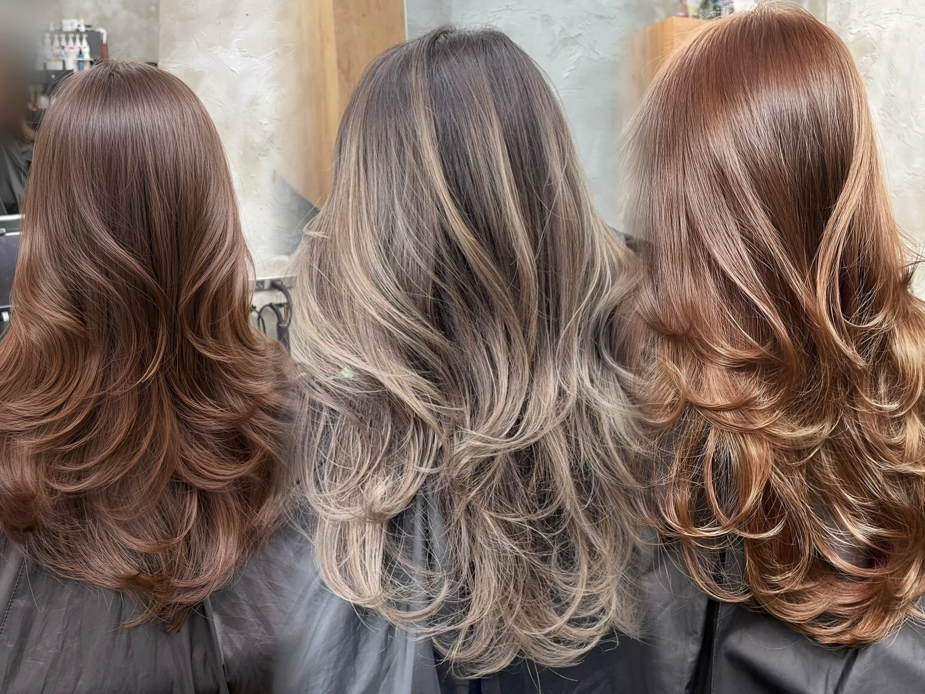 Achieve the ideal silhouette with a layered cut that matches the skeleton