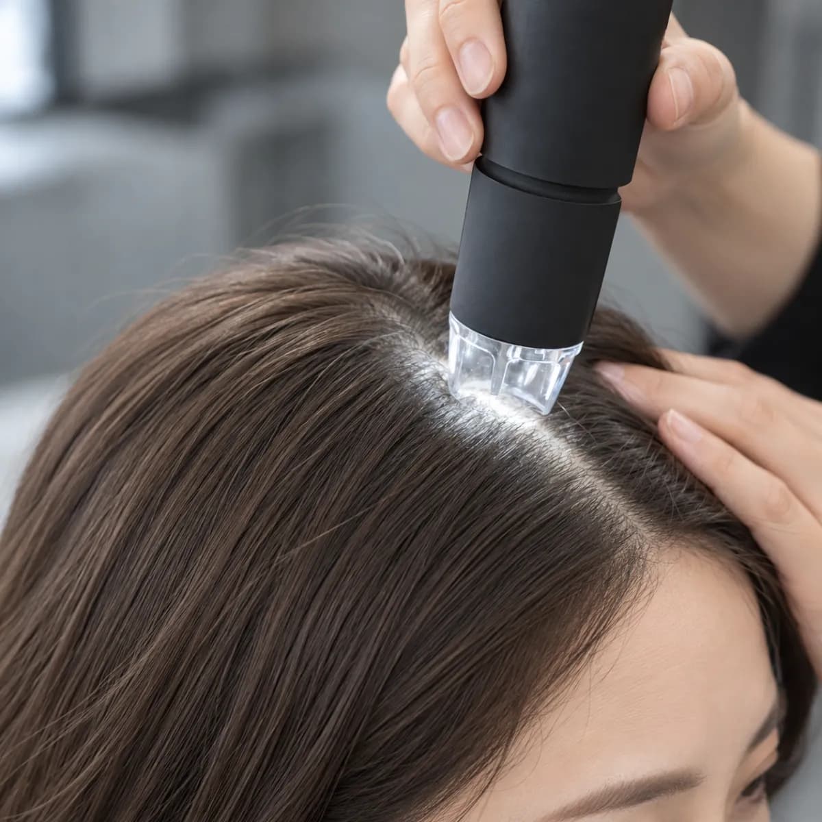 Personal care starting with a scalp diagnosis